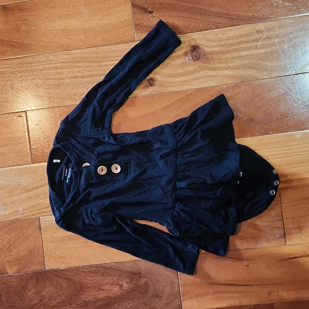 Posh Peanut Ribbed Twirl Skirt Onsie